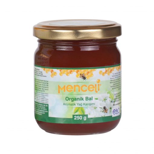 Organik Menceli - Kaçkar Bal ve Aromatik Yağlar Karışımı 250 gr. - Görsel 2